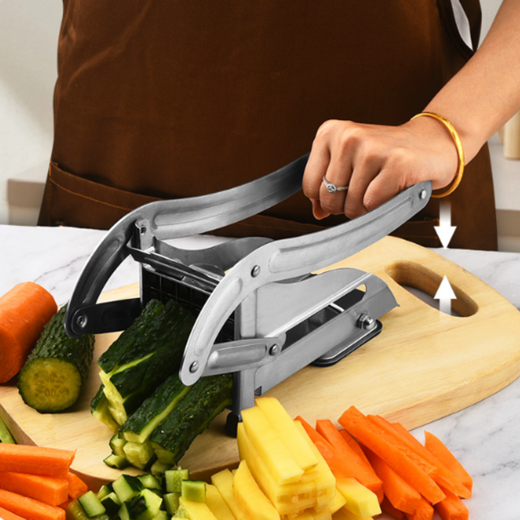 CORTA PATATAS FrityMax Pro™ (SOLO HOY, PELADOR GRATIS)